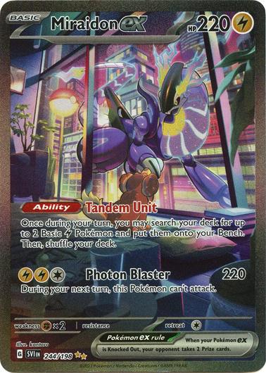 Miraidon ex #244 Cover Art
