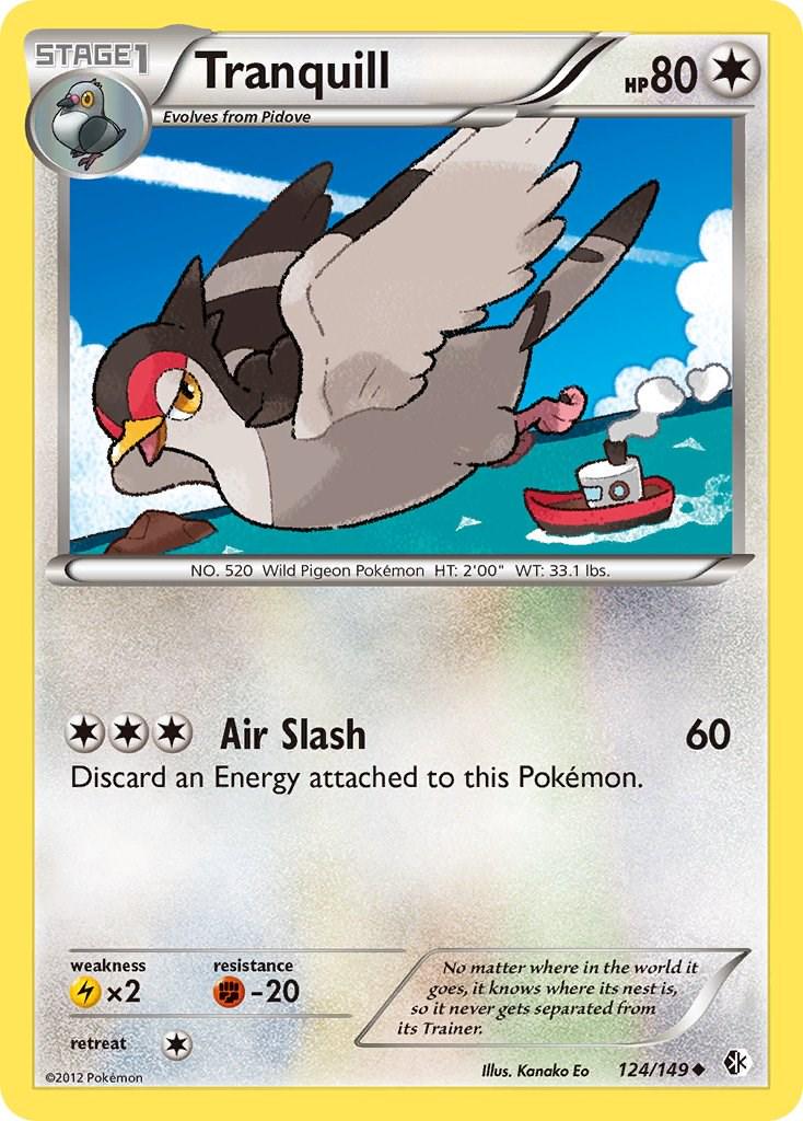 Tranquill #124 Pokemon Boundaries Crossed