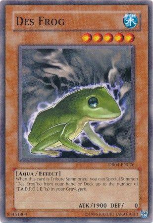 Des Frog DR04-EN026 YuGiOh Dark Revelation Volume 4