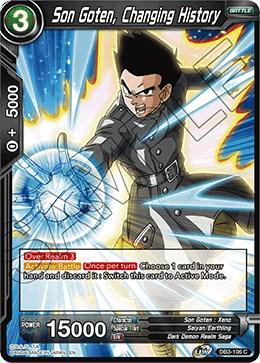 Son Goten, Changing History DB3-106 Dragon Ball Super Giant Force