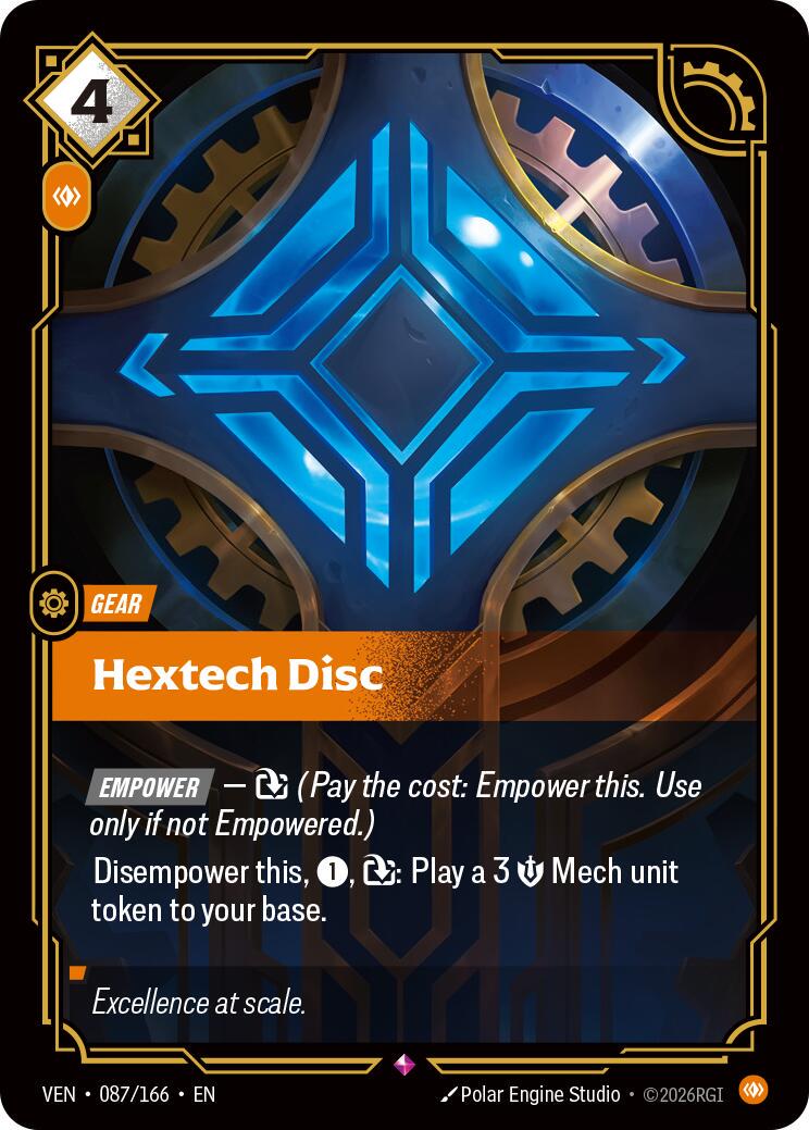 Hextech Disc [Foil] condition prices
