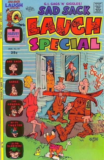Sad Sack Laugh Special #82 (1969) Comic Books Sad Sack Laugh Special