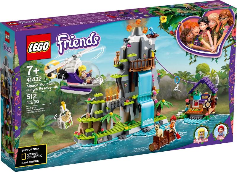 Alpaca Mountain Jungle Rescue #41432 LEGO Friends