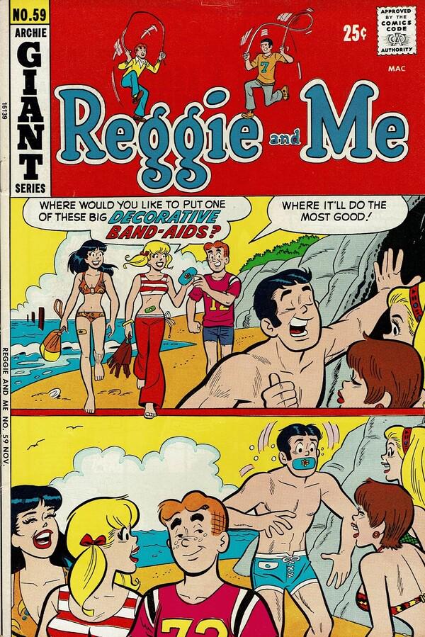 Reggie and Me #59 (1972) Comic Books Reggie and Me