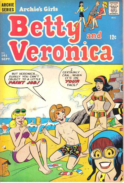 Archie's Girls Betty and Veronica #141 (1967) Comic Books Archie's Girls Betty and Veronica