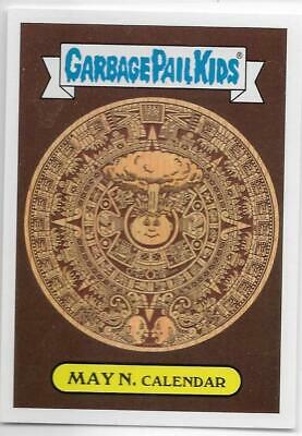 MAY N. Calendar #1a Garbage Pail Kids Adam-Geddon