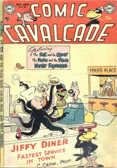 Comic Cavalcade #59 (1953) Comic Books Comic Cavalcade