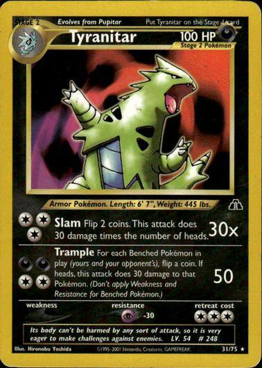 Tyranitar #31 Cover Art