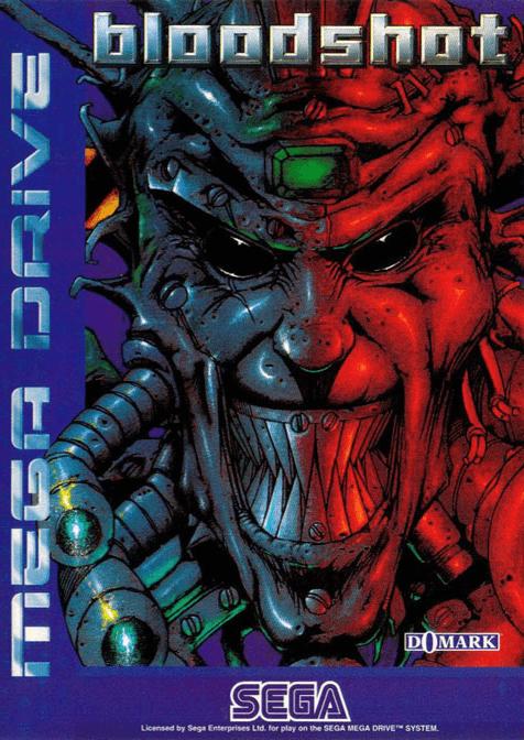Blood Shot PAL Sega Mega Drive