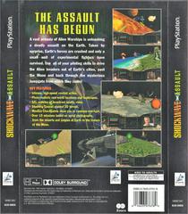Back Of Case | Shockwave Assault [Long Box] Playstation