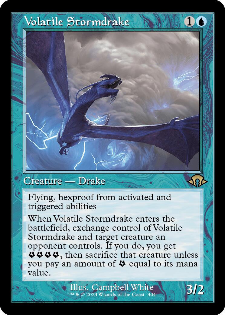 Volatile Stormdrake #404 Magic Modern Horizons 3