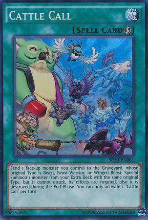 Cattle Call SHVI-EN081 YuGiOh Shining Victories
