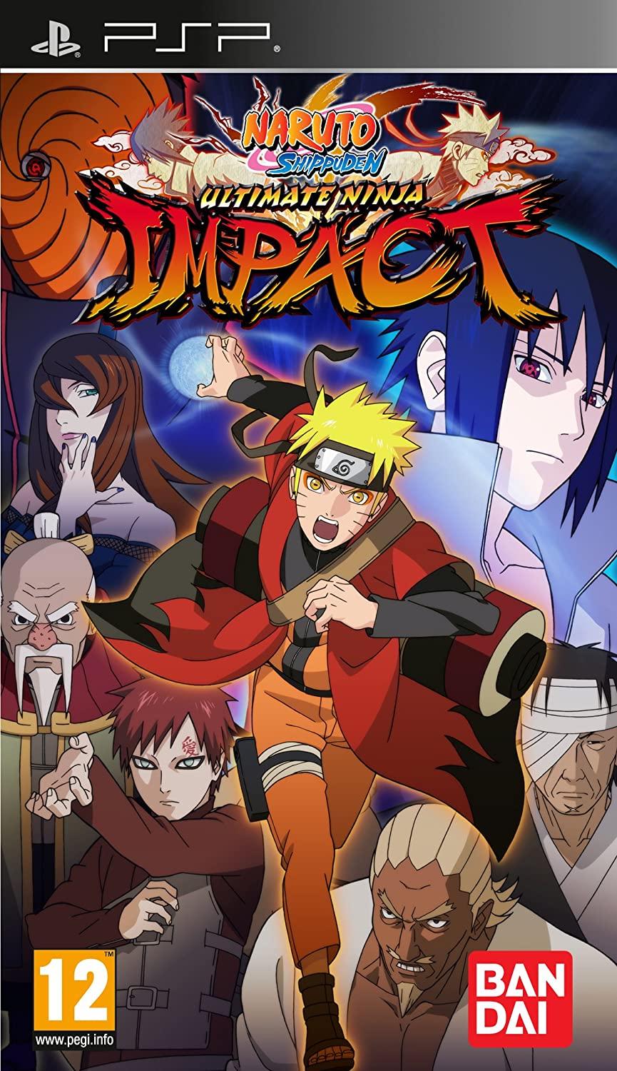 Naruto Shippuden: Ultimate Ninja Impact PAL PSP