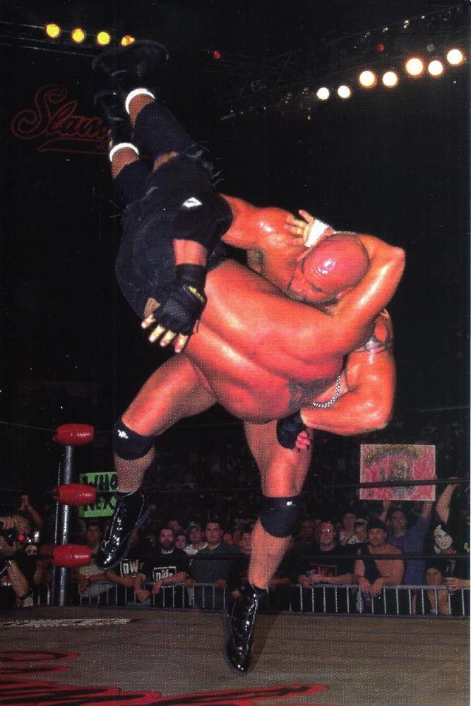Goldberg #4 Wrestling Cards 1998 Panini WCW/nWo Photocards