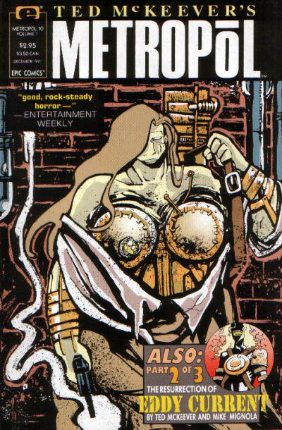 Ted McKeever's Metropol #10 (1992) Comic Books Ted McKeever's Metropol