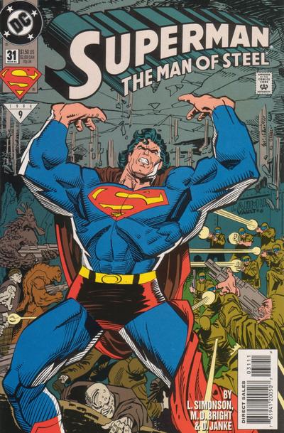 Superman: The Man of Steel #31 (1994) Comic Books Superman: The Man of Steel