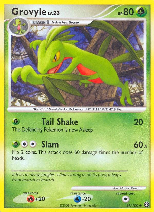 Grovyle #39 Pokemon Stormfront