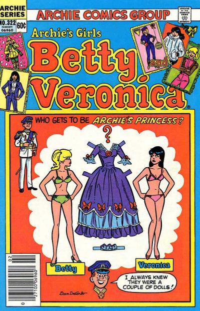 Archie's Girls Betty and Veronica #322 (1983) Comic Books Archie's Girls Betty and Veronica