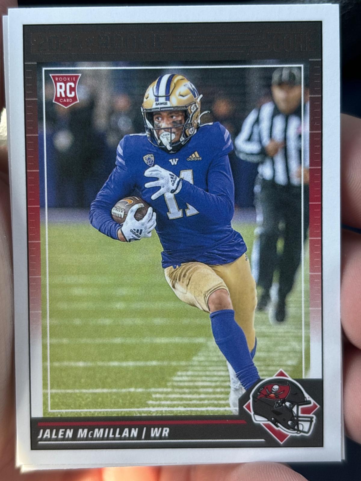 Jalen McMillan #380 Football Cards 2024 Panini Score
