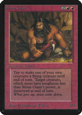Stone Giant Magic Alpha