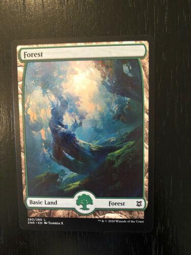 Forest #280 Magic Zendikar Rising