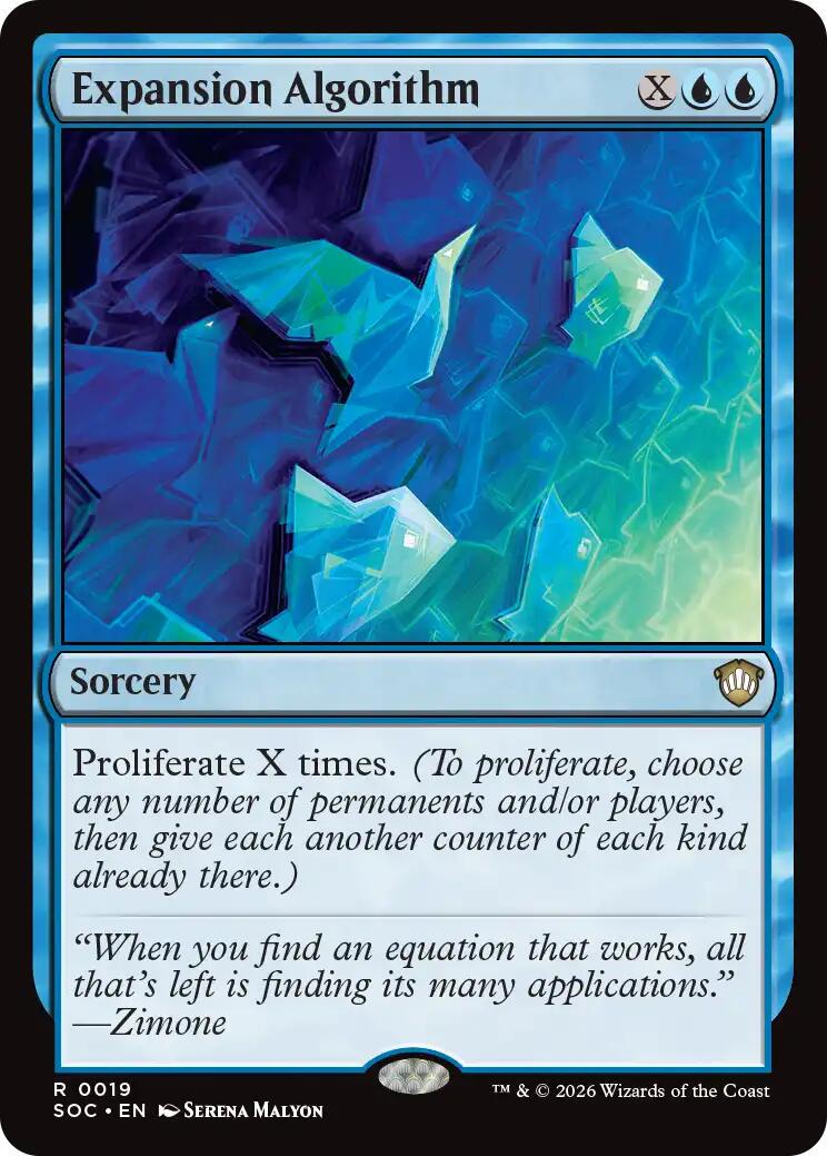 Expansion Algorithm (Magic Secrets of Strixhaven Commander)