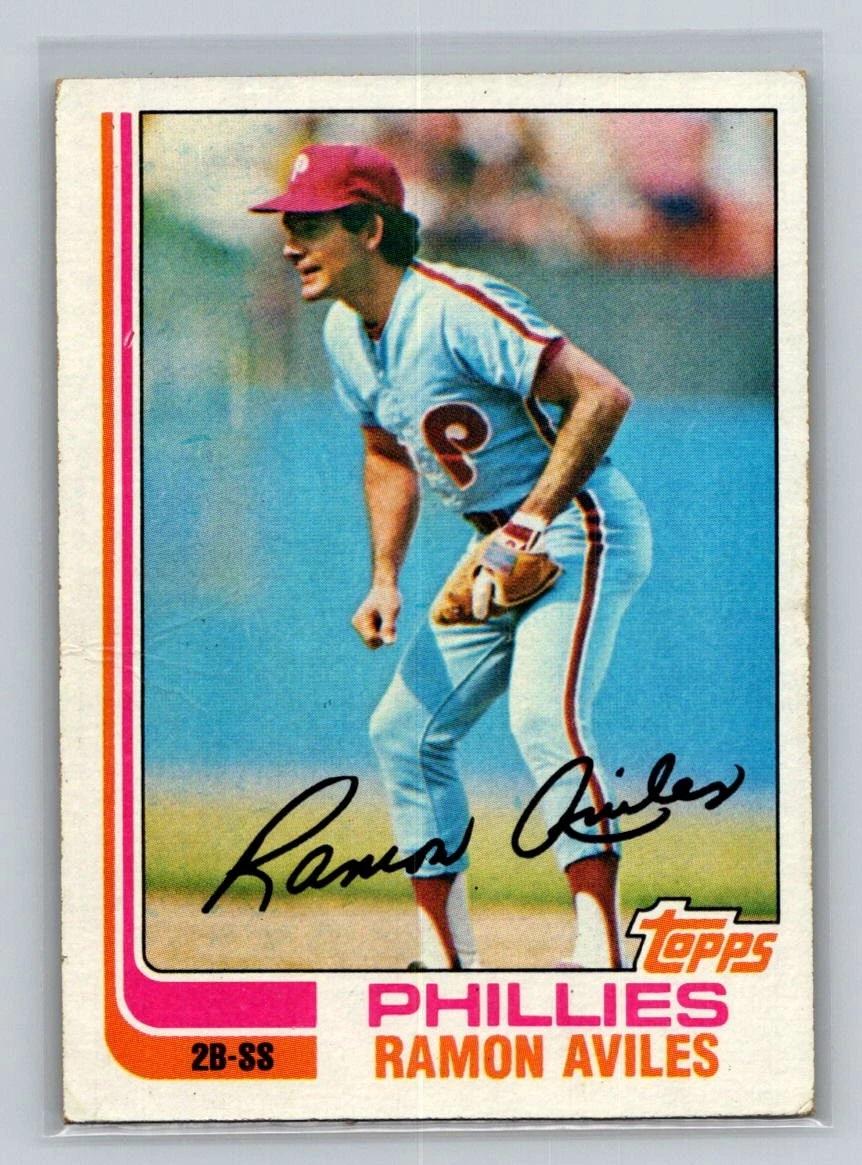 1982 Topps Ramon Aviles #152 card