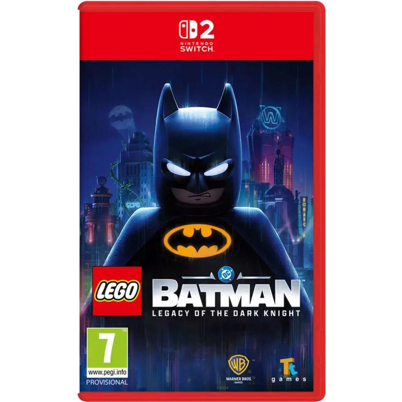 Carátula de LEGO Batman: Legacy Of The Dark Knight para Switch 2 (edición PAL España)