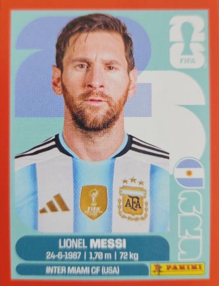 2026 Lionel Messi [Red] #ARG17