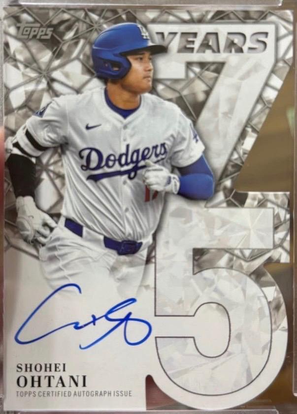 Shohei Ohtani #75YA-SO Prices | 2026 Topps 75 Years Of Topps Die