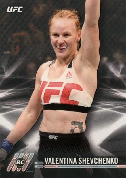 Valentina Shevchenko #75 Ufc Cards 2017 Topps UFC Knockout