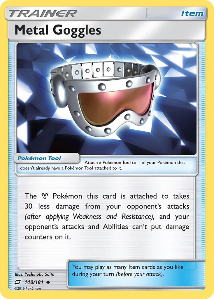 Metal Goggles #148 Pokemon Team Up