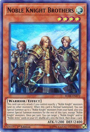 Noble Knight Brothers BLRR-EN072 YuGiOh Battles of Legend: Relentless Revenge