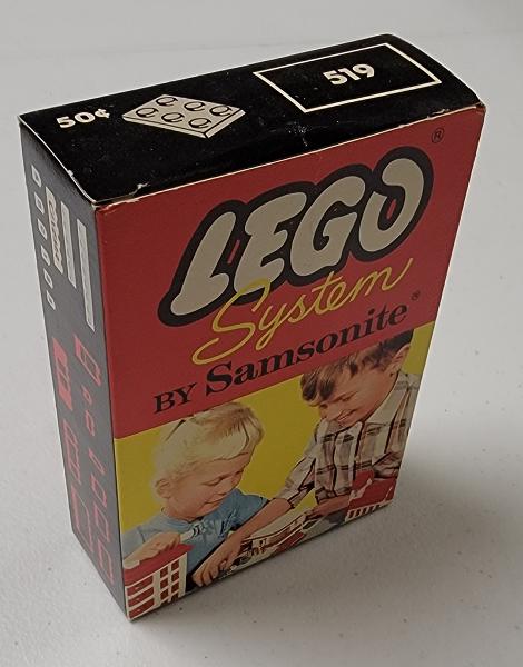 2 x 3 Plates #519 LEGO Samsonite