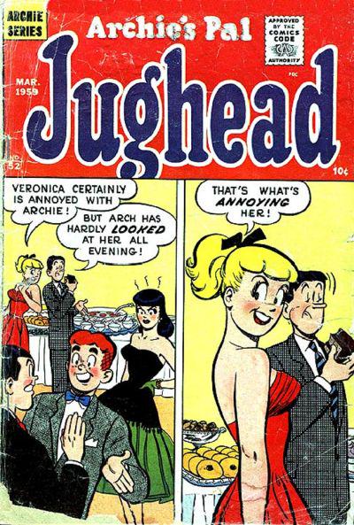 Archie's Pal Jughead #52 (1959) Comic Books Archie's Pal Jughead
