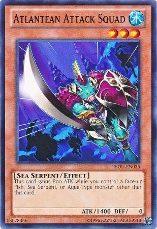 Atlantean Attack Squad REDU-EN036 YuGiOh Return of the Duelist