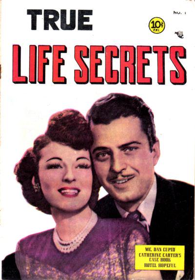 True Life Secrets #1 (1951) Comic Books True Life Secrets