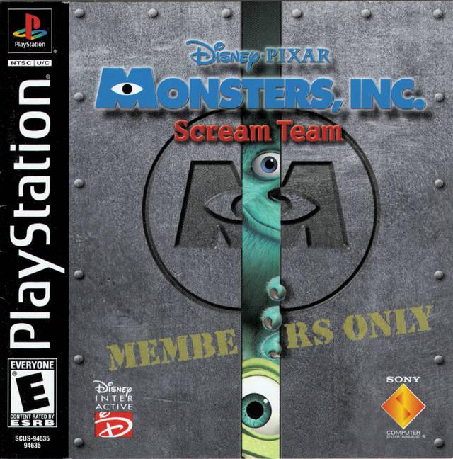 Monsters Inc Playstation