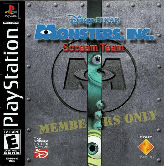 Monsters Inc Cover Art