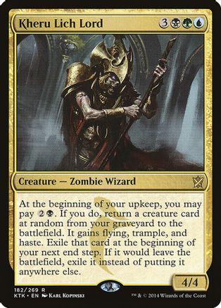 Kheru Lich Lord Magic Khans of Tarkir