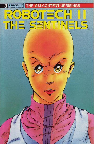 Robotech II: The Sentinels The Malcontent Uprisings #3 (1989) Comic Books Robotech II: The Sentinels The Malcontent Uprisings