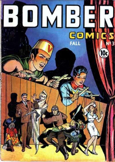 Bomber Comics #3 (1944) Comic Books Bomber Comics