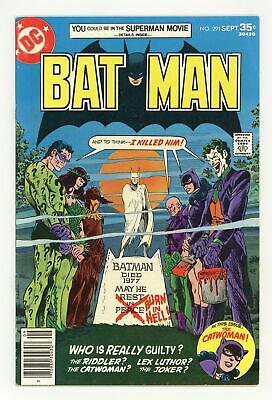 Batman #291 (1977) Comic Books Batman