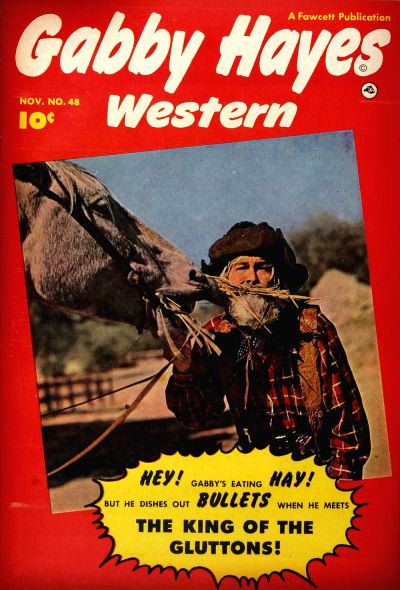 Gabby Hayes Western #48 (1954) Comic Books Gabby Hayes Western