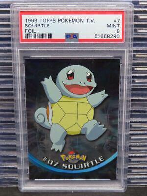 TOPPS - POKEMON - #07 SQUIRTLE - 1999 TV ANIMATION EDITION