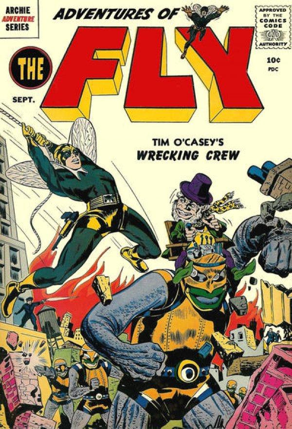 Adventures of the Fly #2 (1959) Comic Books Adventures of the Fly