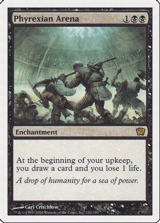 Phyrexian Arena Magic 9th Edition