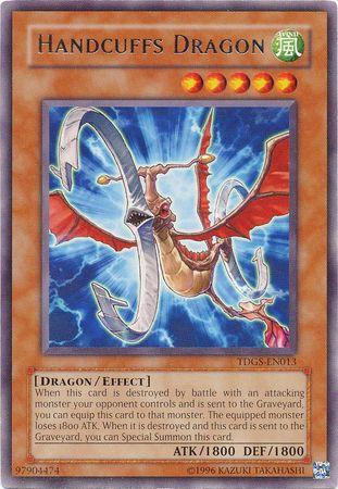 Handcuffs Dragon TDGS-EN013 YuGiOh The Duelist Genesis