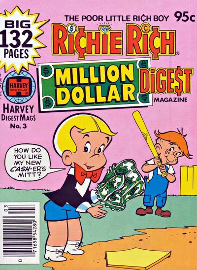 Richie Rich Million Dollar Digest #3 (1981) Comic Books Richie Rich Million Dollar Digest