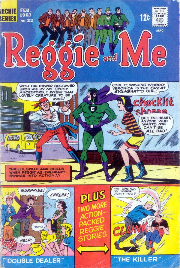 Reggie and Me #22 (1967) Comic Books Reggie and Me